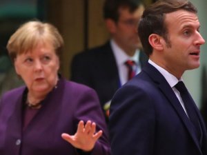 Macron ve Merkel, Rusya ve Esed rejiminden İdlib'de ateşkes istedi