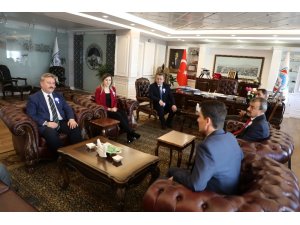 Vergi Dairesi Başkanı Günçavdı’dan Başkan Palancıoğlu’na Ziyaret