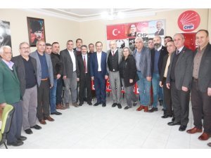 AK Parti heyetinden CHP Adıyaman İl Başkanlığına ziyaret