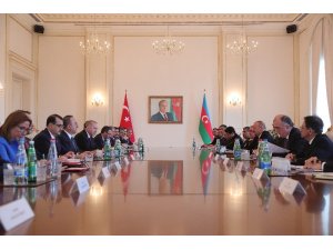 Cumhurbaşkanı Erdoğan, Aliyev ile Yüksek Düzeyli İşbirliği 8.Toplantısı’na başkanlık etti