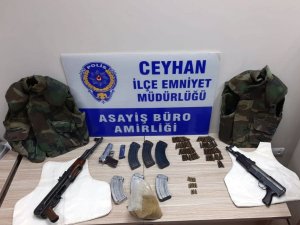 Ceyhan’da silah ve uyuşturucu operasyonu: 5 gözaltı