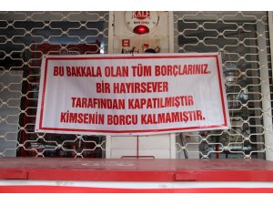 Gizemli hayırsever İzmir’de de ortaya çıktı: Tüm veresiye borçlarını ödedi