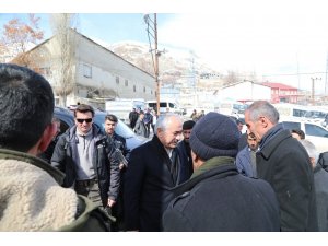 Bakan Yardımcısı Ersoy, depremden etkilenen Başkale’yi ziyaret etti