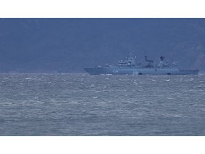 NATO’ya bağlı Alman savaş gemisi boğaz sularında