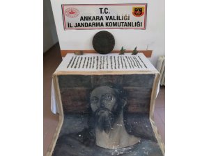 Jandarma Ankara tarihi eser operasyonu düzenledi: 5 şüpheli suçüstü yakalandı