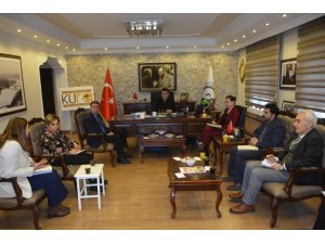 Başkan Demir, birim müdürleriyle toplantı yaptı
