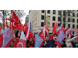 Brüksel’deki Türkler Cumhurbaşkanı Erdoğan’ı karşılamayı bekliyor