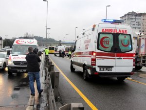 İstanbul'da metrobüs kazası