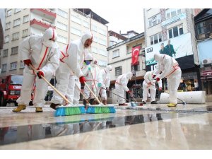 Fatsa Belediyesi’nden dezenfekte çalışmaları