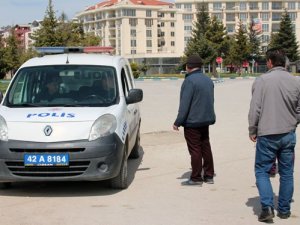 Konya'da karantina kurallarına uymayan çifte 6 bin 300 lira cez
