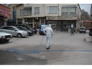 Sinop’ta dezenfekte işlemleri sürüyor