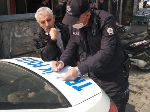 Aydın’da yasaklara uymayan yaşlılara ceza uygulanmaya başlandı