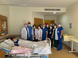 Eskişehir Yunus Emre Devlet Hastanesi Tüp Bebek Merkezinde ilk bebek