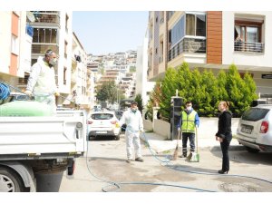 Balçova sokak sokak temizleniyor