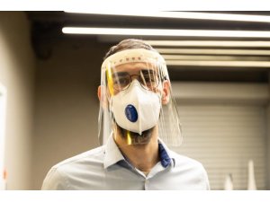 10 bin adet “şeffaf maske siperi” üretilecek