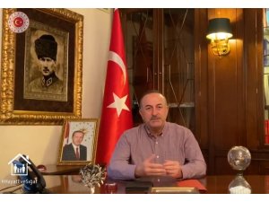 Bakan Çavuşoğlu’ndan yurt dışındaki Türklere videolu "Evde kal" çağrısı