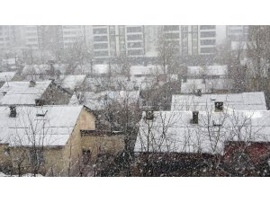 Bitlis’te lapa lapa kar yağışı