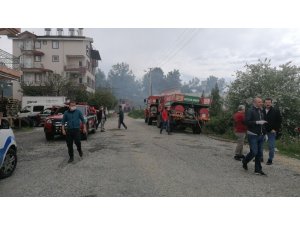 Antalya’da korkutan orman yangını büyümeden söndürüldü