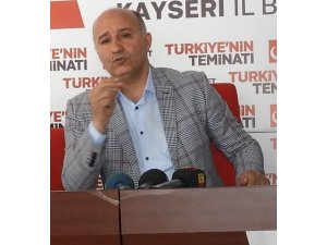 SP Melikgazi İlçe Başkanı Sinan Aktaş, "Salgın sonrasında ikinci bir sıkıntı ile karşılaşmamalıyız"