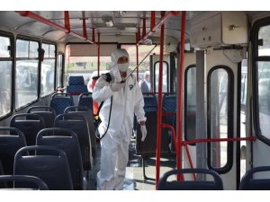 Taşköprü Belediyesi, dezenfekte çalışmalarına ara vermiyor