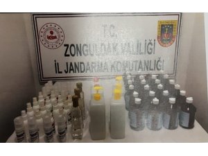 Zonguldak’ta sahte el dezenfektan operasyonu: 1 gözaltı