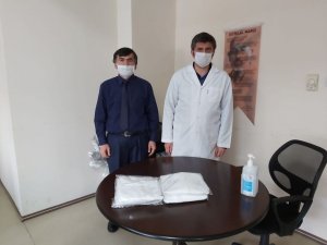 Salihli TSO’dan sağlık çalışanlarına koruyucu tulum desteği