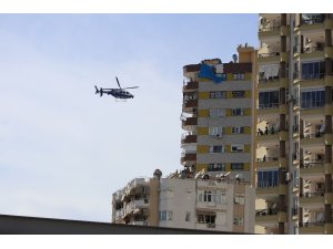 Adana’da 20 yaş altı ve 65 yaş üstüne helikopterli denetim