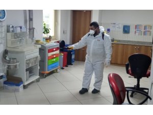 Turgutlu Belediyesi’nden dezenfekte mesaisi