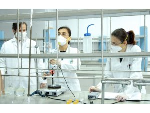 Trakya Üniversitesi Kimya Bölümünden dezenfektan üretimi