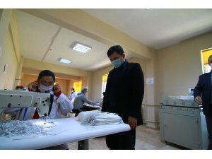 Edirne’de günlük 10 bin adet maske üretilecek