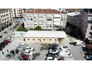 Pendik Devlet Hastanesi’nin geçici ek hizmet binası tamamlandı