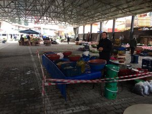 Şaphane pazarına ’yabancı esnaf" girişi yasaklandı