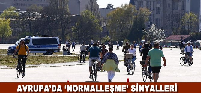 Kovid-19 nedeniyle hayatın durduğu Avrupa'da 'normalleşme' sinyalleri