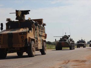 İdlib'deki M4 kara yolunda 7. Türk-Rus birleşik kara devriyesi tamamlandı