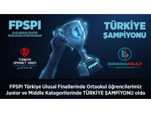 TDV Bornova Koleji öğrencileri FPSPI’de Türkiye birincisi oldu