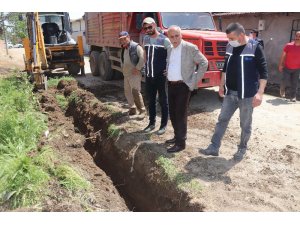 Yenişehir’in kırsal mahallelerinde doğalgaz çalışmaları sürüyor