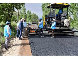 Isparta’da asfalt sezonu açıldı