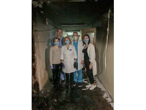 Ukrayna’da korona virüs hastalarının tedavi gördüğü hastane kundaklandı