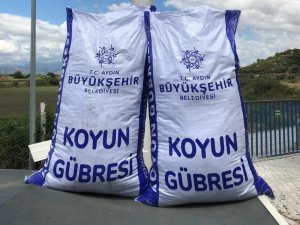 Aydın Büyükşehir doğal gübre üretimi için gübre alımına başladı