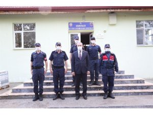 Seyitömer Jandarma Karakol Komutanlığı’na ziyaret