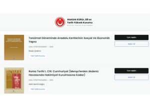 Atatürk Kültür, Dil ve Tarih Yüksek Kurumu yayınlarını uzaktan erişime açıyor