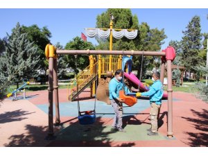 Haliliye’de parklar normalleşme sürecine hazır