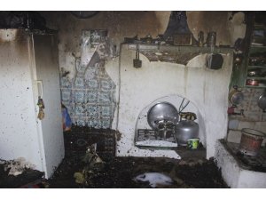 Karaman’da tek katlı müstakil evde korkutan yangın: 1 yavru kedi telef oldu