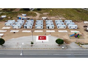 Asırlık gelenek ’çadır’ hayatı son buldu: Yeni evleri ’konteyner’