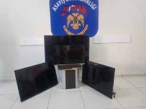 Polis çalınan televizyonları sahiplerine teslim etti