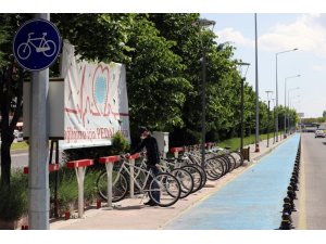 Bisiklet istasyonları tekrar hizmet vermeye başladı