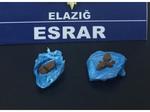 Elazığ’da uyuşturucu ile mücadele 3 şüpheli hakkında işlem yapıldı