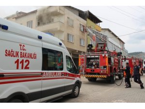 Manisa’da ev yangını: 1 ölü