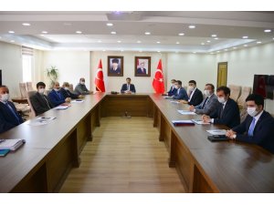 Vali Mustafa Masatlı Başkanlığında, Haziran ayı Kaymakamlar toplantısı yapıldı