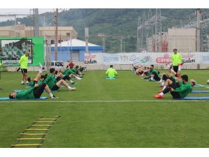 Giresunspor, Adanaspor maçı hazırlıklarını sürdürüyor